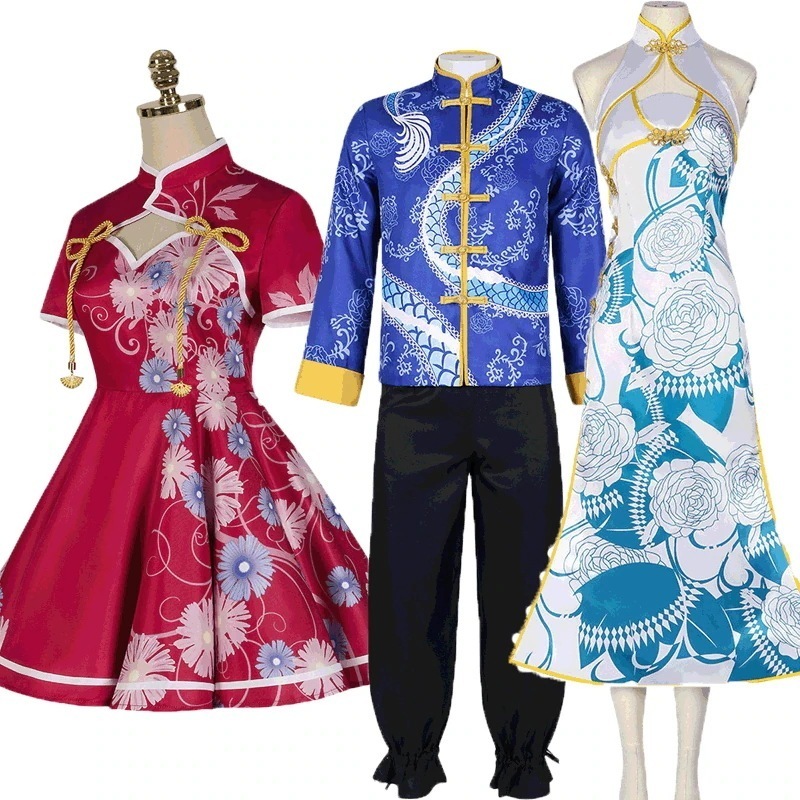 大人気 コスプレ変装仮装 衣装 推しの子 おしのこ 星野アイ アクアルビー チャイナドレス