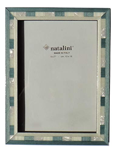 色：ブルー(RAZZURRO) サイズ：２L natalini(ナタリーニ) フォトフレーム シェル