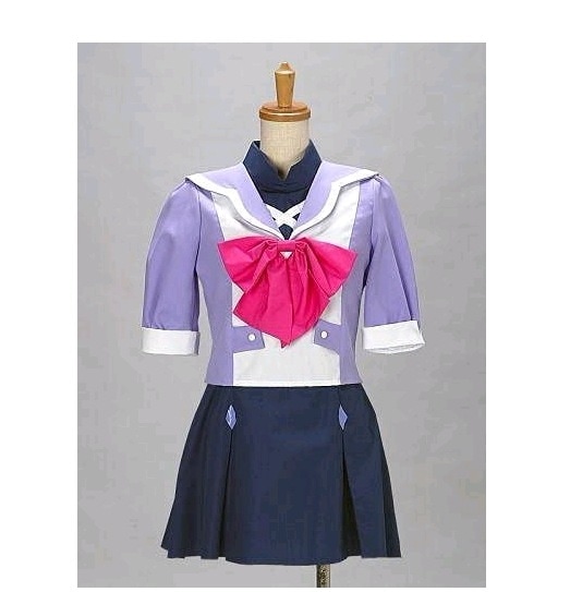 マクロスF 美星学園シェリルノーム風制服コスプレ衣装
