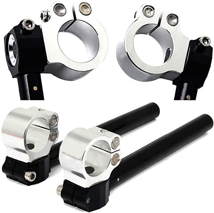 アルミ削り出し セパハン セパレート ハンドル 汎用 カスタムパーツ シルバー ブラック バイク 改