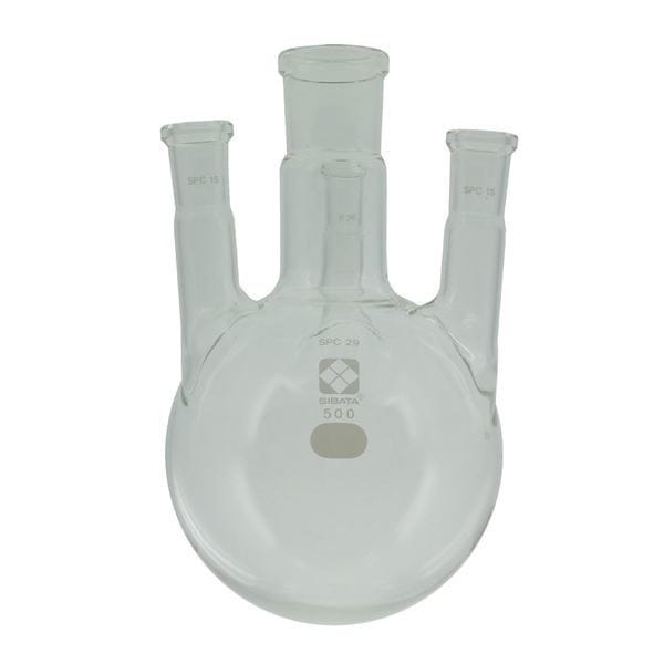 [柴田科学]SPC四口丸底フラスコ 500mL