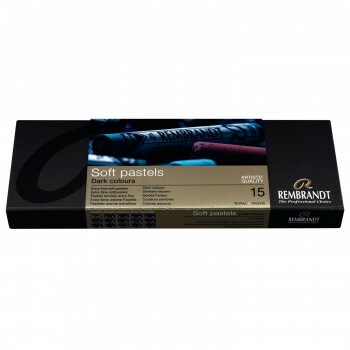 レンブラントソフトパステル　ダークカラー15色セット　T300C15D　408796