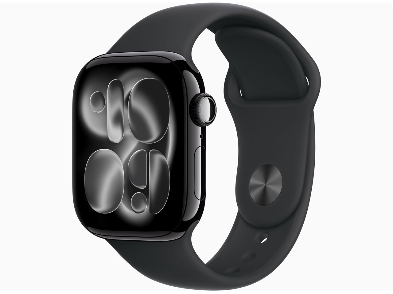 Apple Watch Series 11 GPSモデル 42mm MEQU4J/A [ジェットブラック・ブラックスポーツバンド M/L]