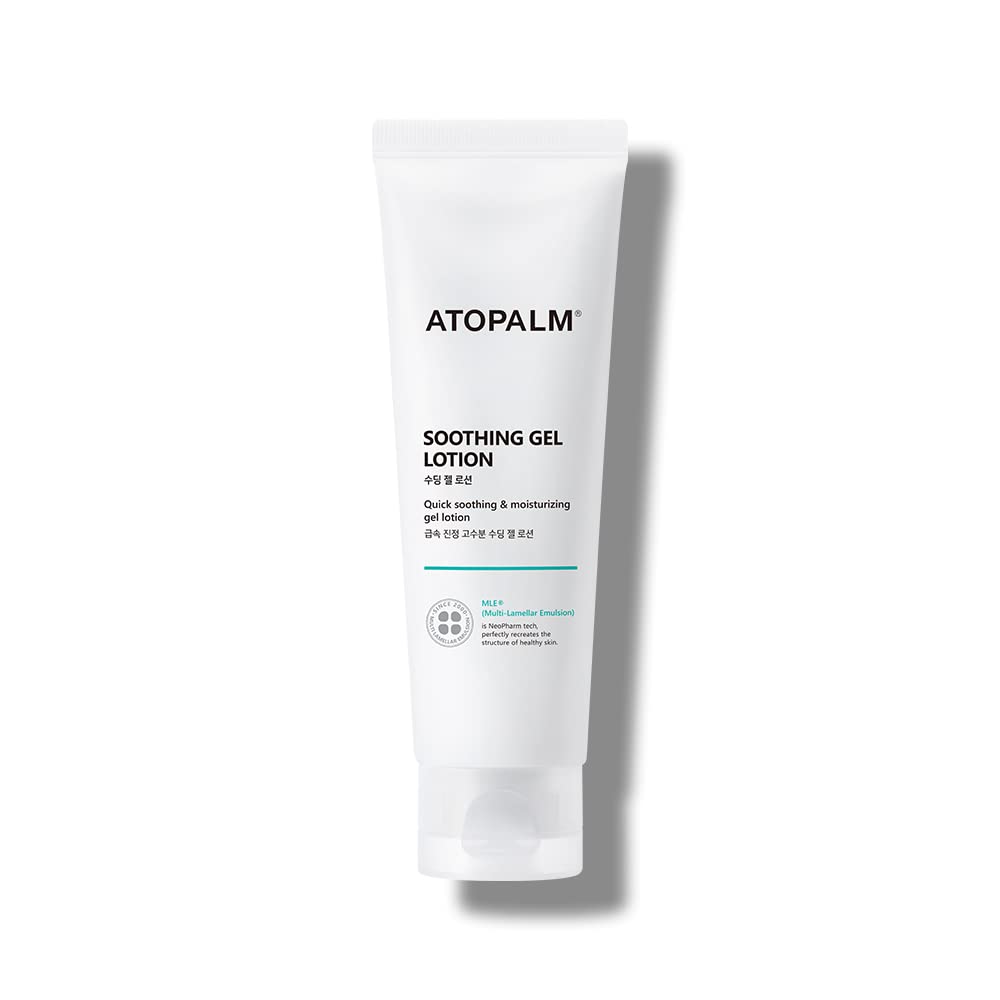 ATOPALM スージングジェルローション軽量さわやか瞬間的な肌のためのジェル4.0Fl Oz120mlです