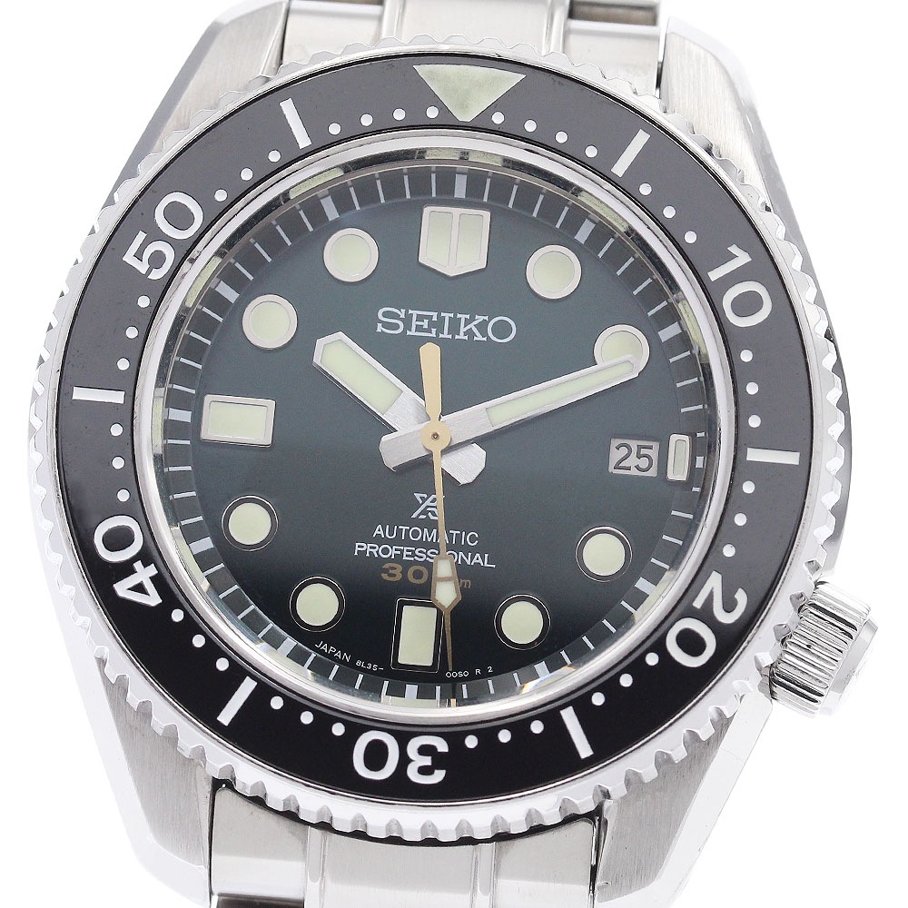 セイコー SEIKO SBDX043/8L35-01E0 プロスペックス マリーンマスター セイコー創業140周年記念限定 自動巻き メンズ 箱・保証書付き_918837【中古】