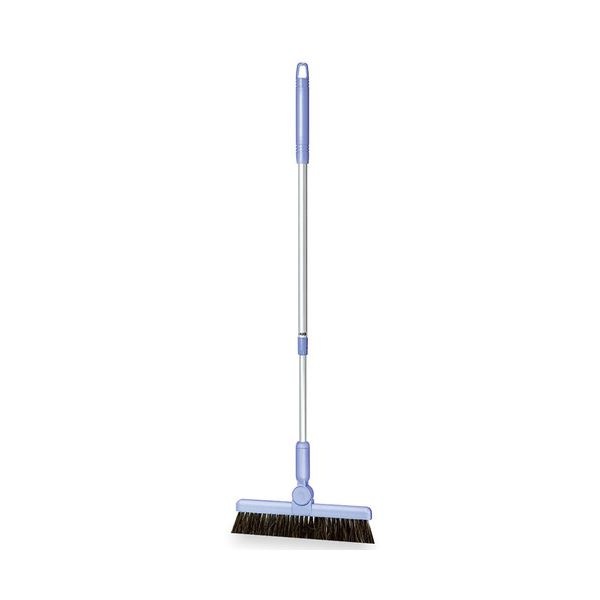 （まとめ） テラモト BM-2ホーキ26 伸縮柄 アクアブルー CL-465-220-5 1本 10セット