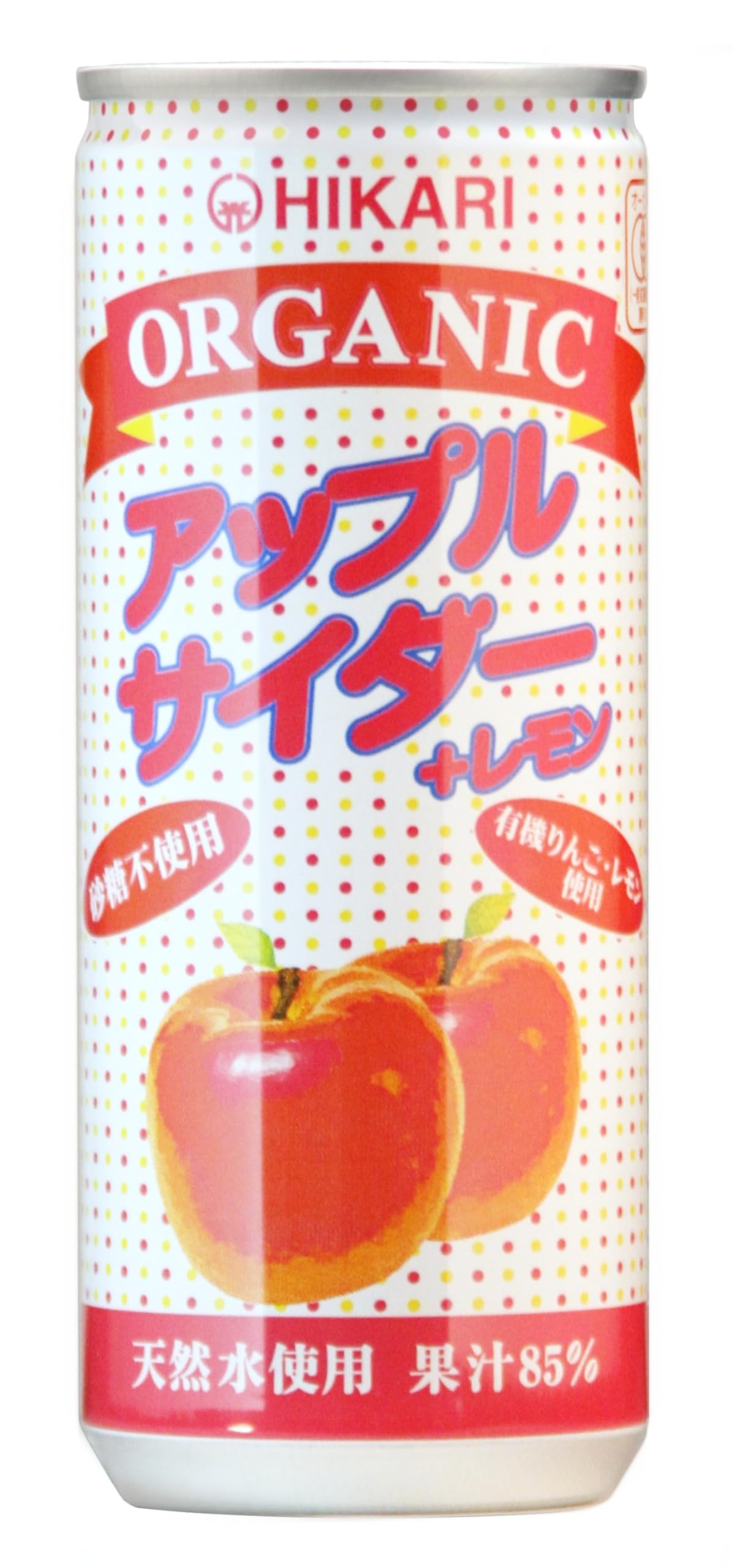 光食品 オーガニックアップルサイダー レモン 250ml×30本