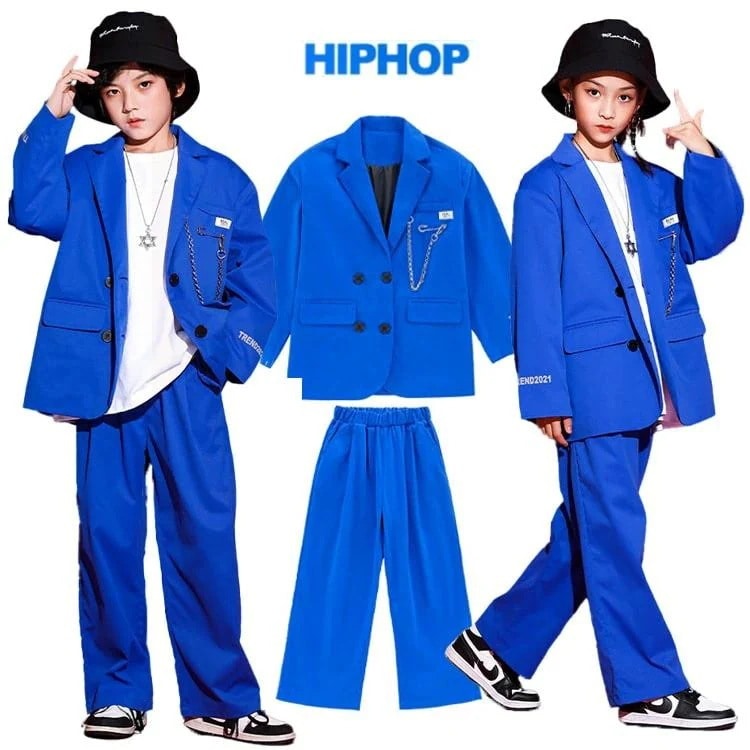 セットアップ キッズ ダンス 衣装 スーツ 子供服 上下 ダンスウェア 男女兼用 ヒップホップ 入学式 入園式 結婚式