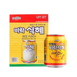 米粒入り韓国バドガンライスジュースボレレドリンク玄米ジュース無料フィーレライスデュー缶飲料