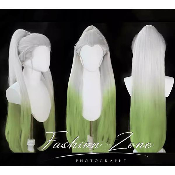 鬼滅の刃 風 堕姫 コスプレ ウィッグ かつら 激安 WIG 高温耐熱 cosplay イベント アニメ 変装 ハロウィン仮装