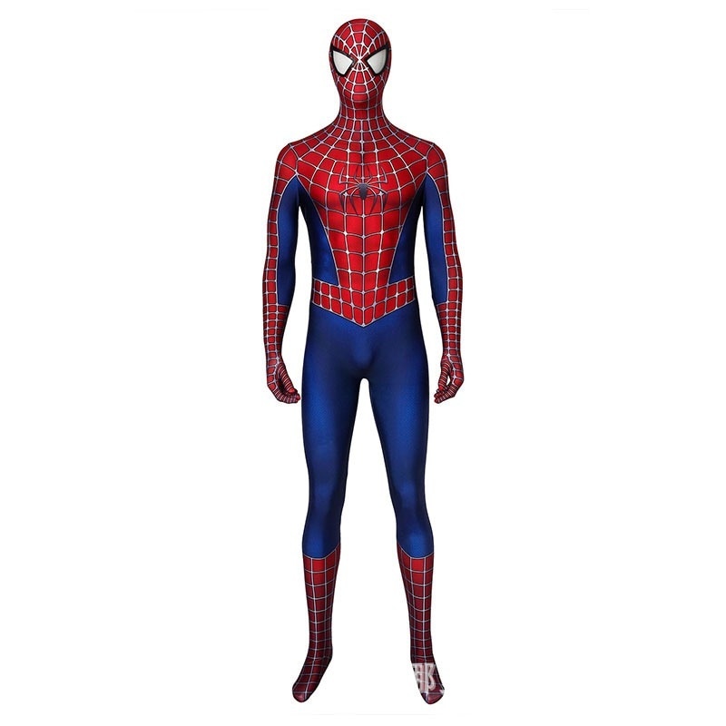 スパイダーマン タイツ ピーター パーカー トビー マグワイア 3d プリント ボディスーツ J19035ab