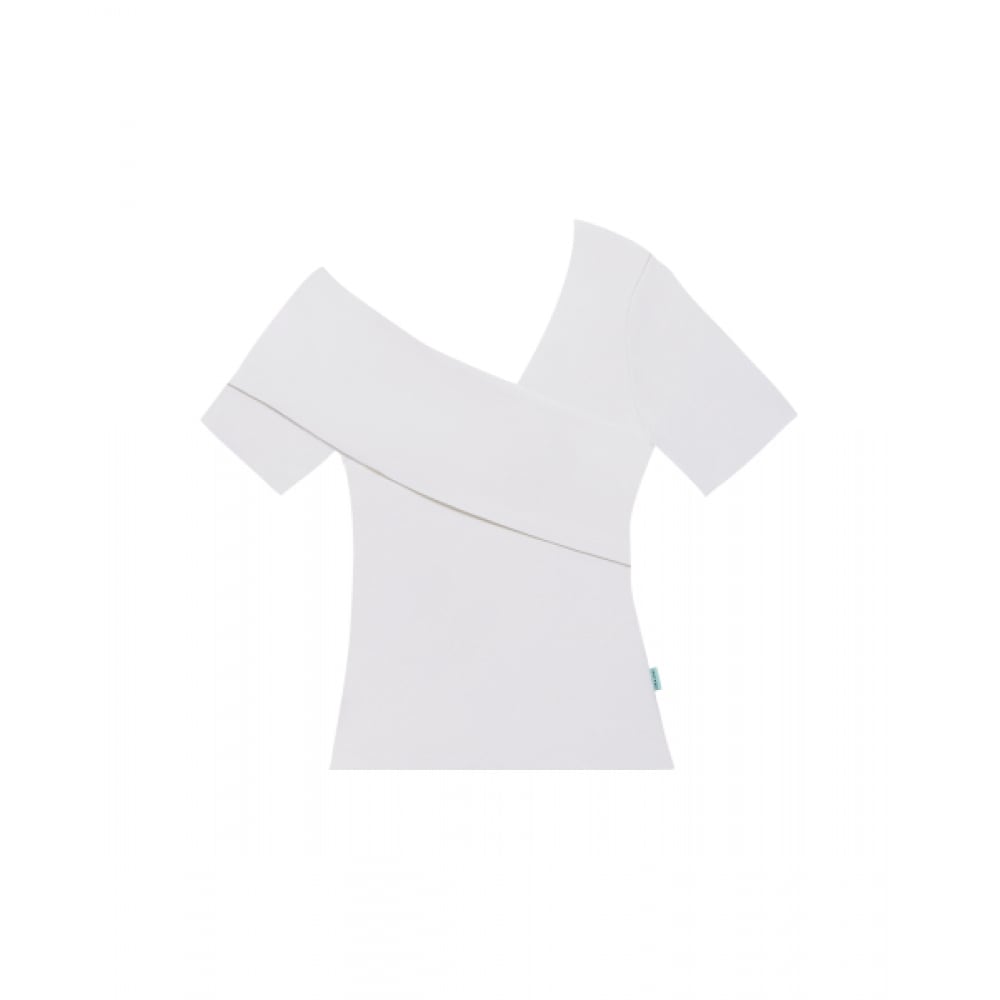 インスタントファンクスリムハーフワンショルダーニット