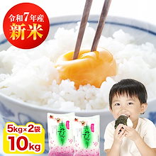 【新米】 令和7年熊本県産 キヌヒカリ 白米 10kg (5kg×2袋) 【速攻出荷】 お米 単一原料米 単一米 米 コメ 精米 【1-5営業日以内に出荷予定】