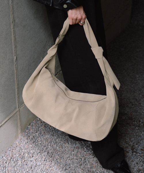 【OVHEE】 Elva Hobo Bag_Toffee ショルダーバッグ 正規品