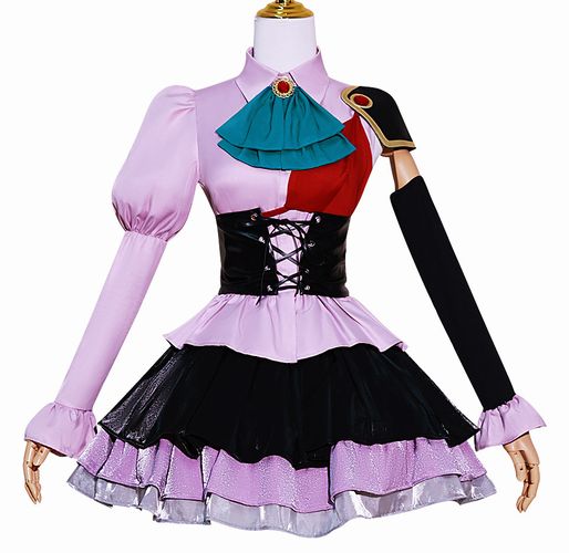 中二病でも恋がしたい 風 中二病 厨二病 小鳥遊六花 たかなしりっか コスチューム コスプレ衣装 8点セット サイズ XS―XXXL