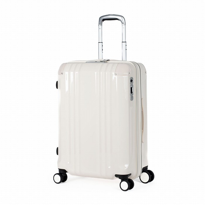 ハードキャリーケース デカかるEdge 拡張タイプ 4～6泊 52L＋8L ALI-089-22W-VN バニラ 24,090円