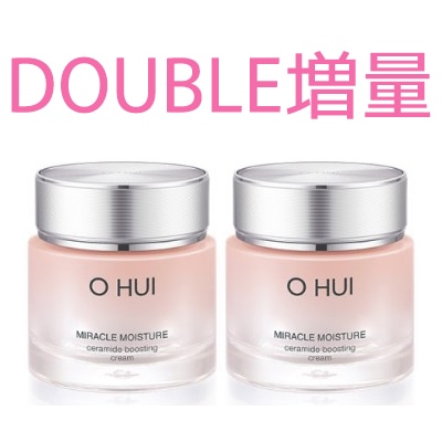 ミラクル モイスチャー セラミド ブースティング クリームデュオ·エディション/ 1+1/水分クリーム/ 低刺激/ アトピ肌 使用可能