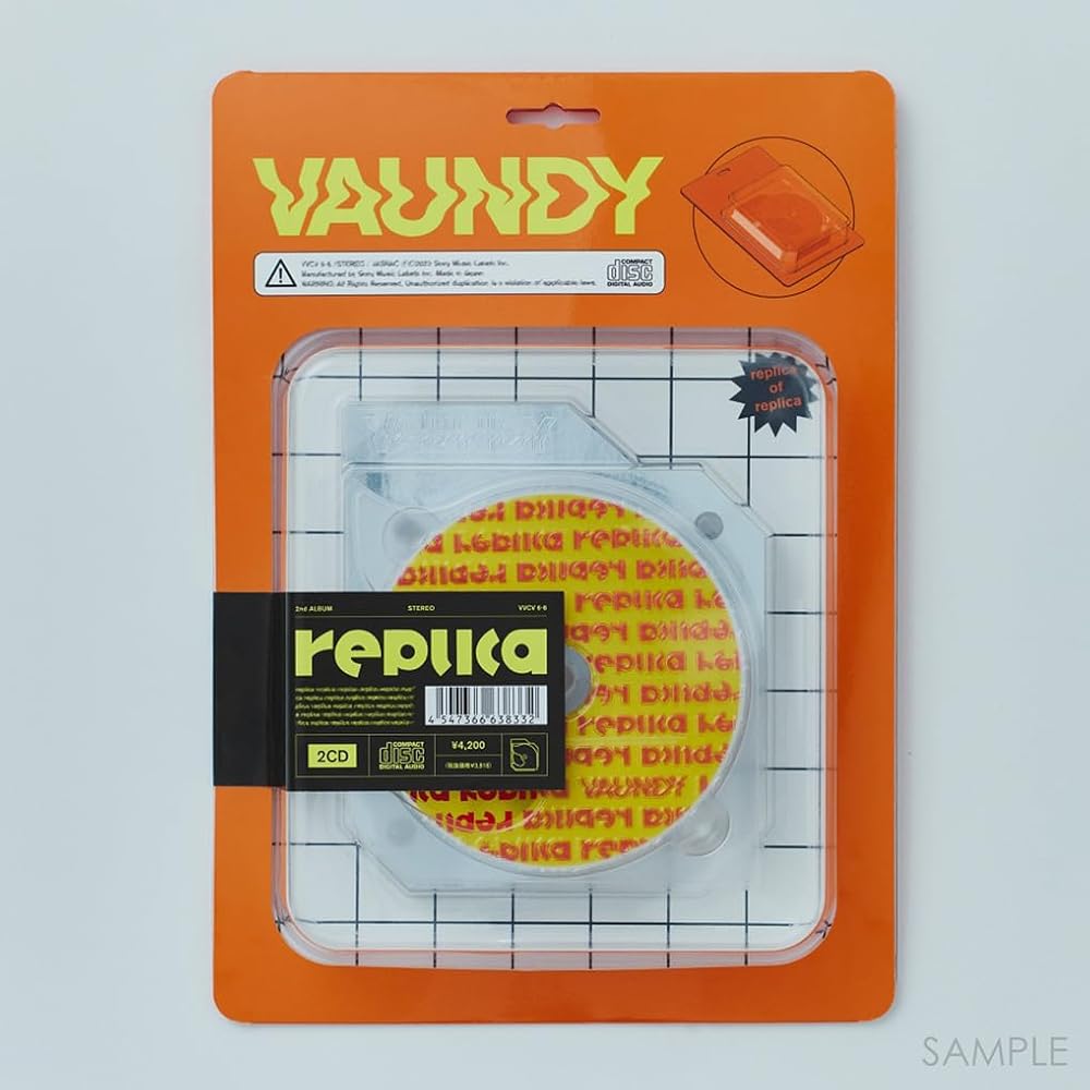 【限定】replica (完全生産限定盤)　Vaundy (オリジナルメガジャケ付)