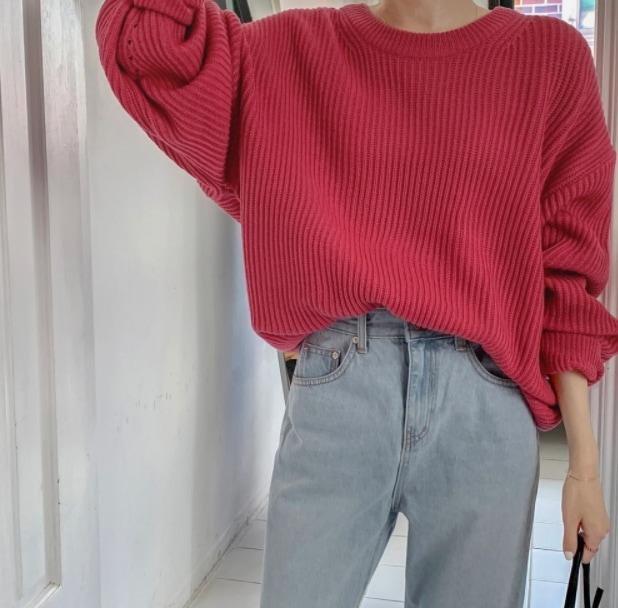 デイリールーズフィットニット 韓国人気 全3色