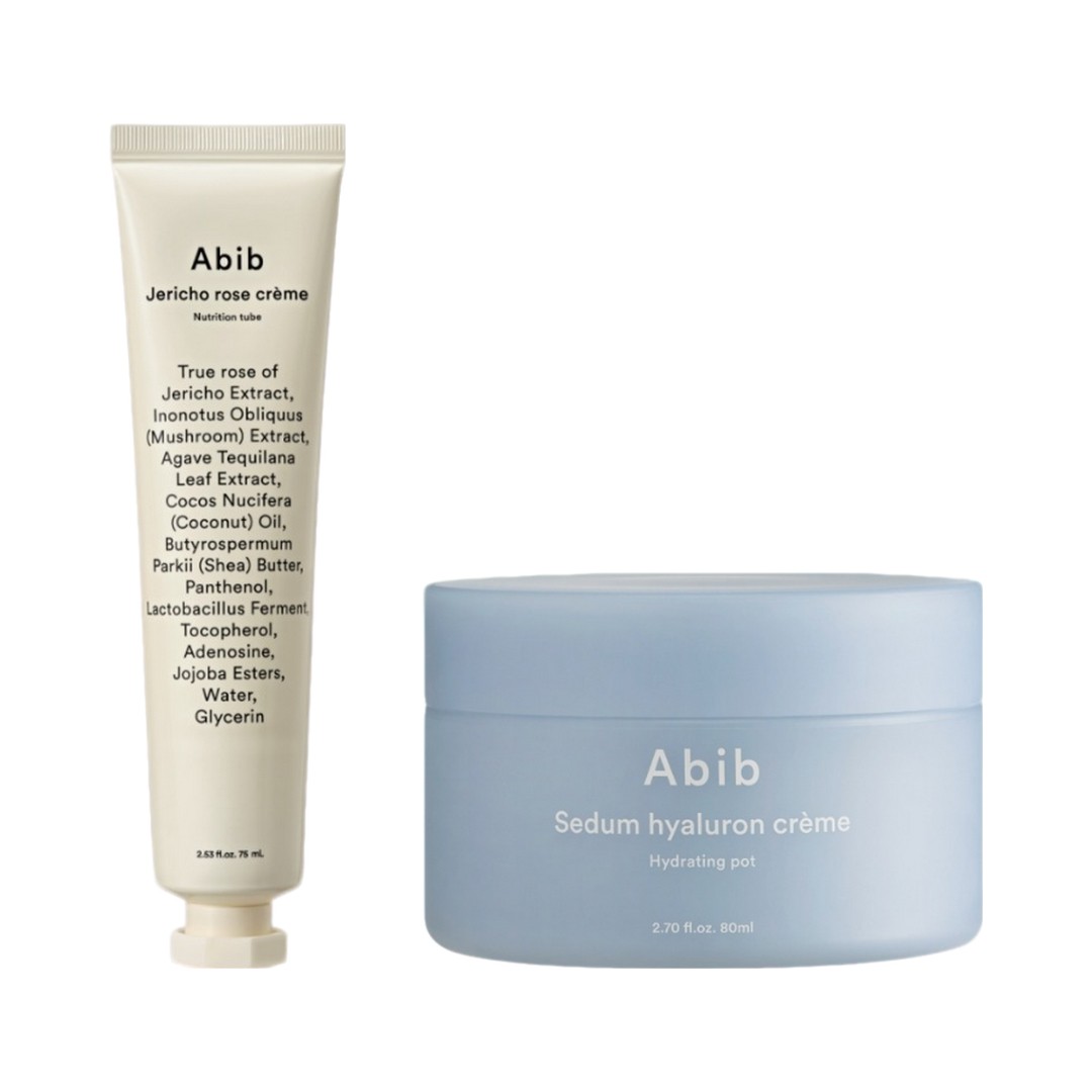 集中保湿クリームセット 整える草75ml＋ヒアルロン80ml