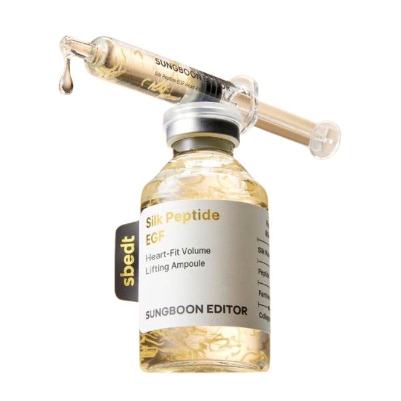 シルクペプチド EGF ハートフィット ボリューム リフティング アンプル 40ml