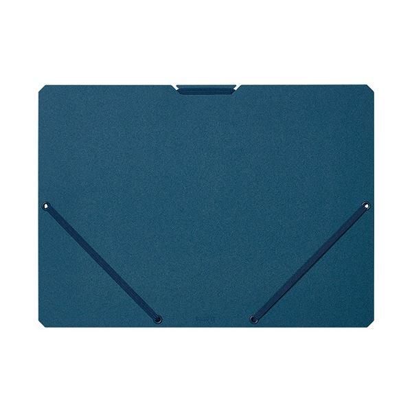 (まとめ) キングジム サンドイット ドキュメントホルダー A4ヨコ アオ 2582 1冊 (×20セット)