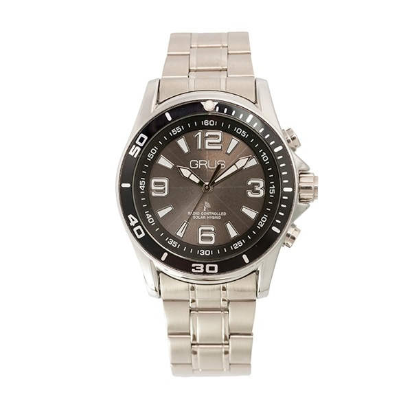 グルス ボイス電波ソーラー 腕時計 GRS004-02 GRUS