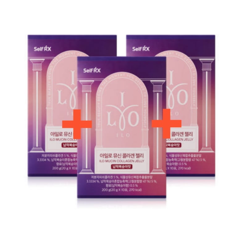 [20gx10包x3box] ぷりぷりゼリーで食感の面白さがある ムシン コラーゲンゼリースティック