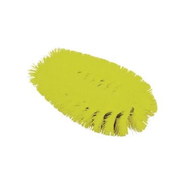 （まとめ）バーテック バーキュート衛生管理用たわし Mサイズ ソフト 黄 62807301 1個(×10セット)