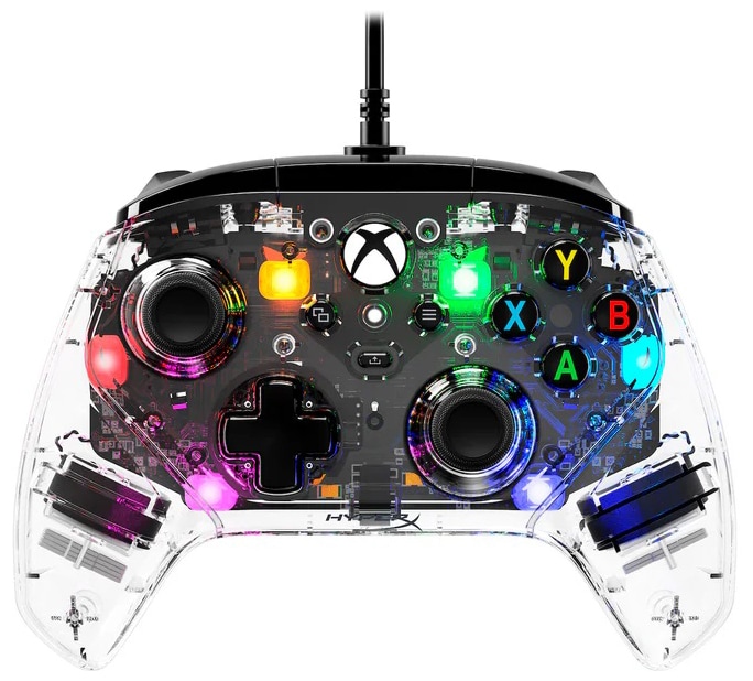 HyperX（ハイパーエックス） Clutch Gladiate - 有線ゲーミングRGBコントローラー Xbox公認 7D6H2AA