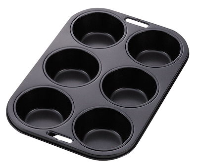 他サイト： パール金属 マフィン型 プレート 6個取り ハイクリーンコート EEスイーツ D-4838の商品画像