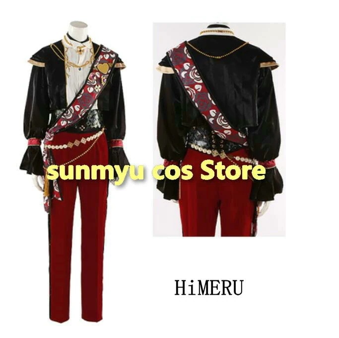 あんさんぶるスターズ！黒いバージョン HiMERU 風早巽 桜河こはく 礼瀬マヨイ コスプレ衣装 サイズオーダー可能
