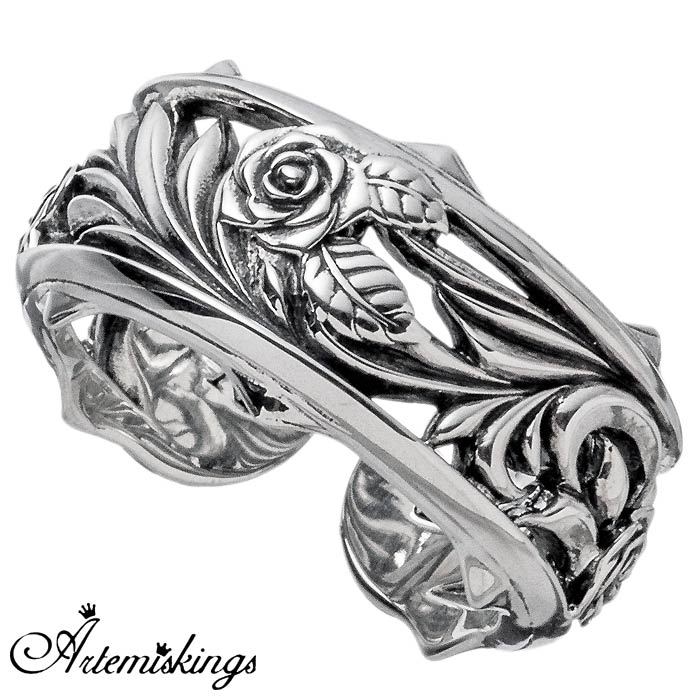 アルテミスキングス ARTEMIS KINGS ローズ カフ シルバー リング 指輪 821号 AKR0060