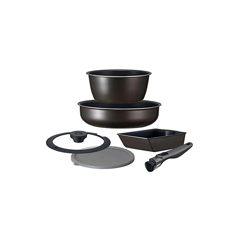 【即納】アイリスオーヤマ 取っ手の取れるフライパン 最強にくっつきにくいコーティングを使用 6点セット 深型 焦げないさびないTERACOAT 新3層構造で耐久性アップ そのままオーブン調理OK 鍋