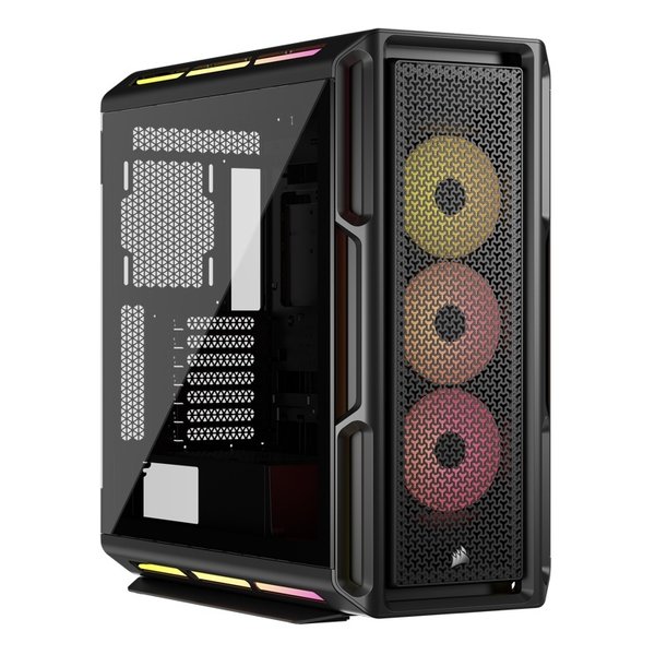 ミドルタワー型PCケース iCUE LINK 5000T LX RGB E-ATX/強化ガラスパネル/ブラック CC-9011298-WW