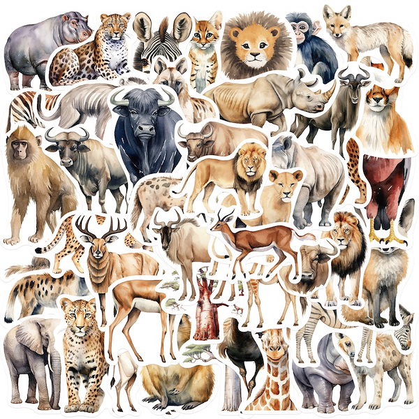 FAUVES d'Afrique Alain Pons アフリカ野生猫科　写真集 アフリカの野生猫のポスタープリント - アーティストのサイン
