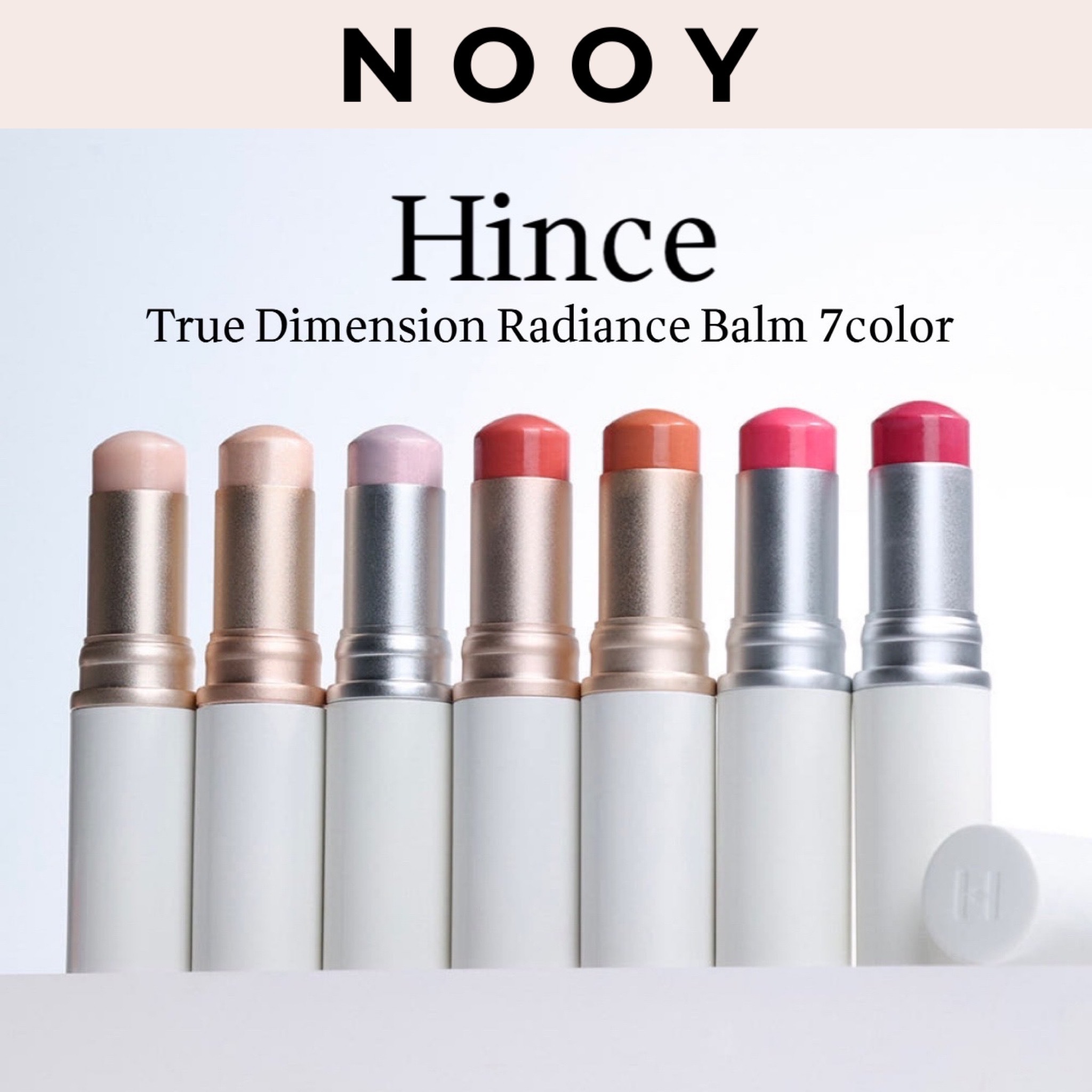 新作追加NEW 3Colorトゥルーディメンション ラディアンス バーム スティック 7Color 1択 ハイライター / チーク / 水光肌メイク