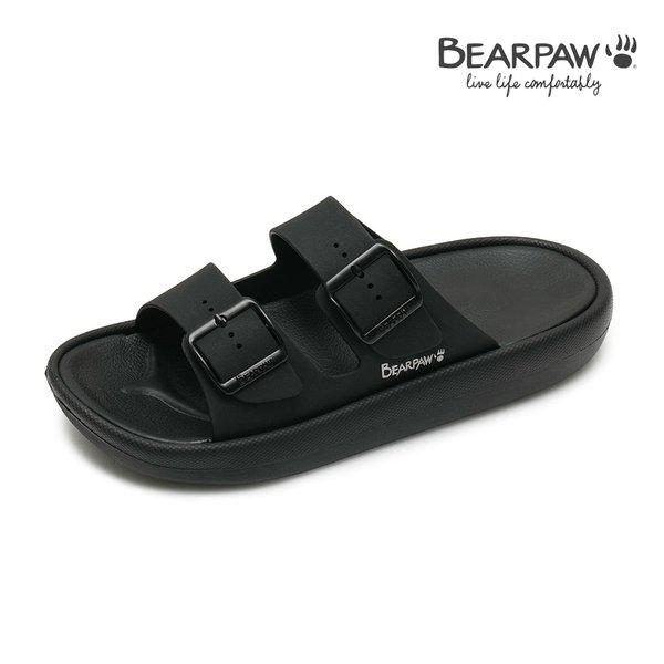 （BEARPAW）男性用スリッパ NOVA ブラック K222001RBM