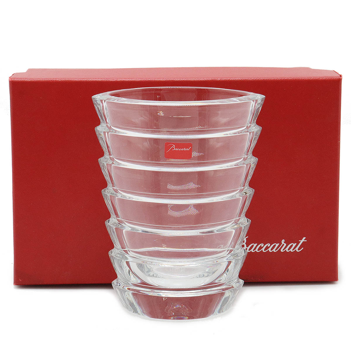 ココ 花瓶 花びん クリア フラワーベース クリスタル ガラス オブジ