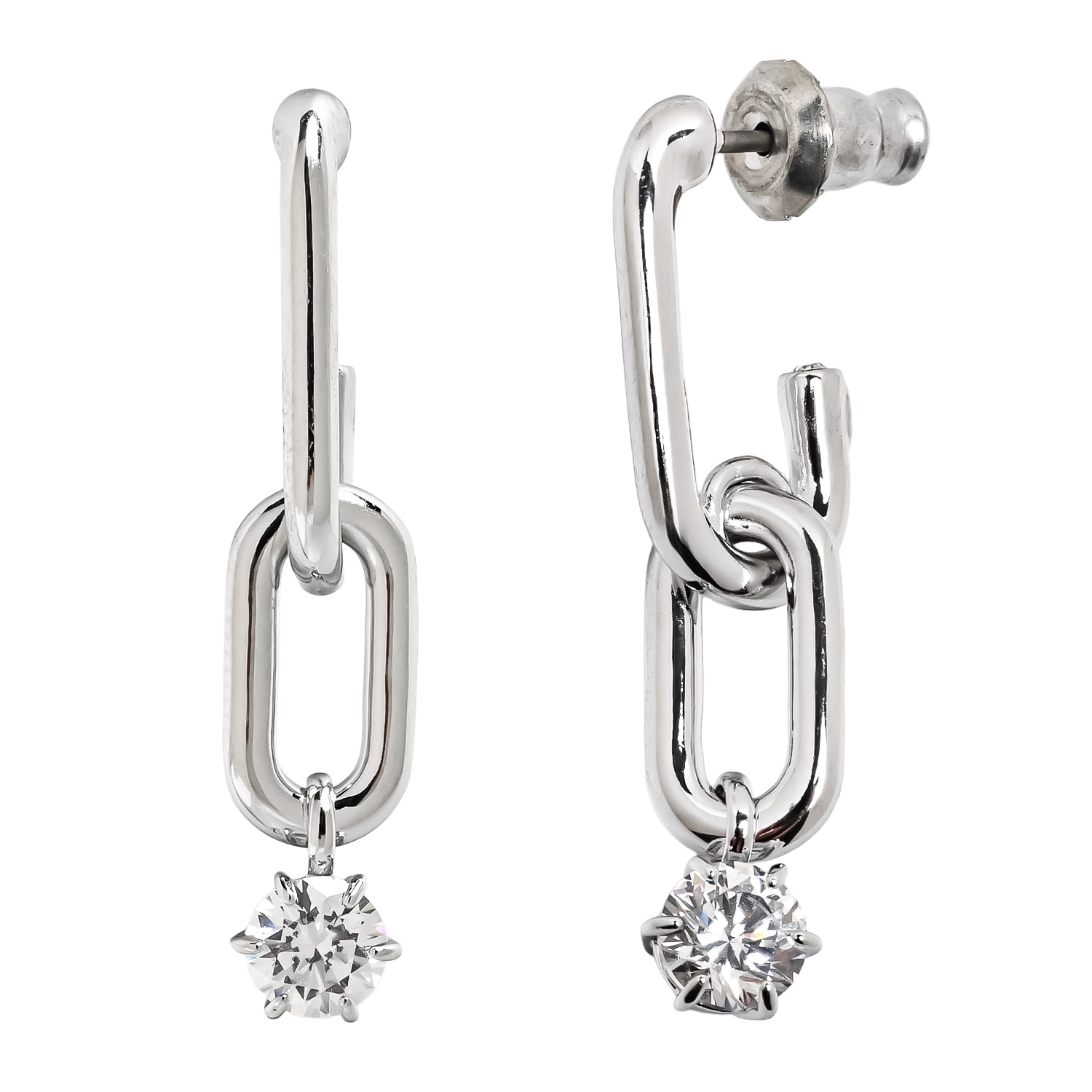 ピアス コンステラ ドロップピアス クリア シルバー 5728584 ジュエリー