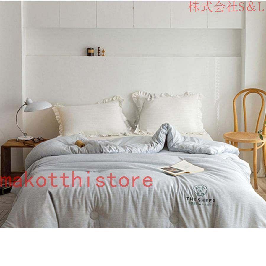 羽毛ふとん シングル 羽毛布団 掛け布団 柔らか 冬掛布団 柔らかい肌ざわ 抗菌防臭 ポリエステル100% 汚れにくい 春夏秋用 おうちで丸洗い セミダブル