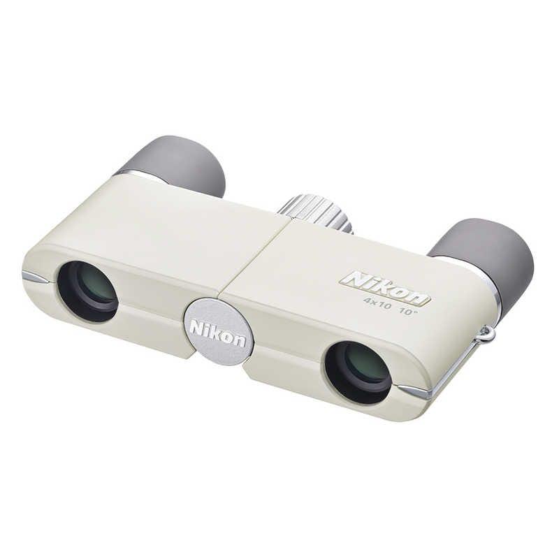 ニコン　Nikon　双眼鏡 遊 4x10D CF [ 4倍 / 径10mm ] アイボリーホワイト　4X10DIW