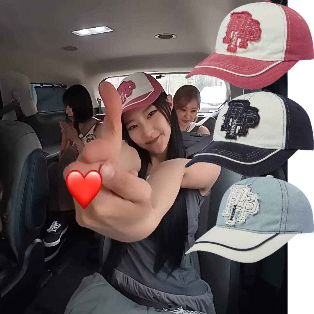 KISS OF LIFE ハヌル 着用/DENIM PATCH TWO TONE BALL CAP/ユニセックス