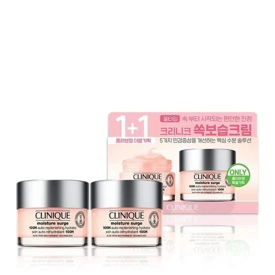 [25FW/New]モイスチャー サージ すっきり保湿 水分クリーム 50ml+50ml #低刺激 #光彩 #アロエ #カフェイン