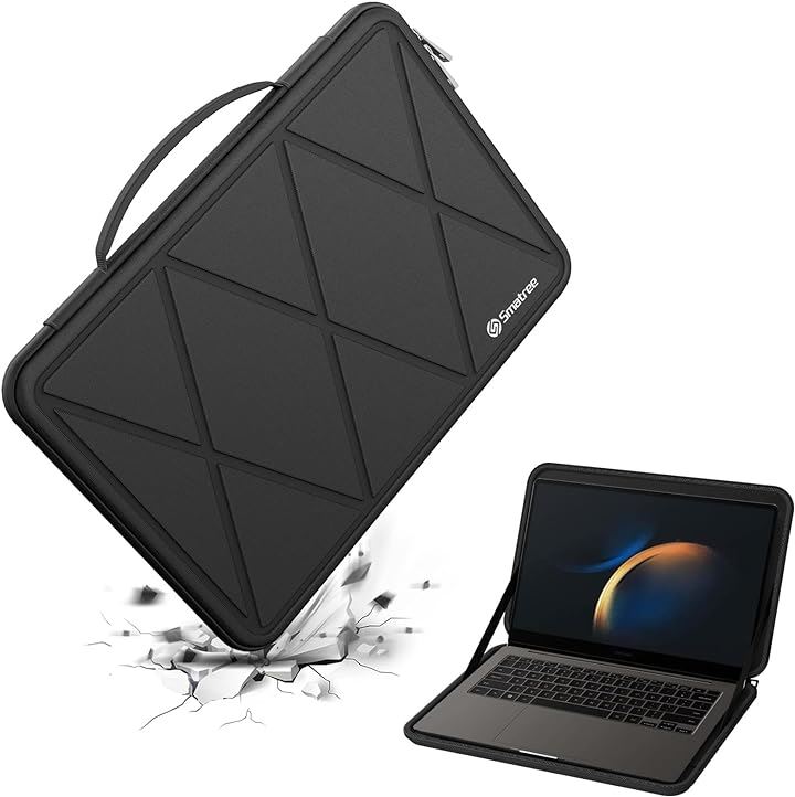 ハード EVA 保護スリーブケース 16インチ Samsung Galaxy Book3 Pro ノートパソコン 360( Black, For Samsung 16インチ（M89）)
