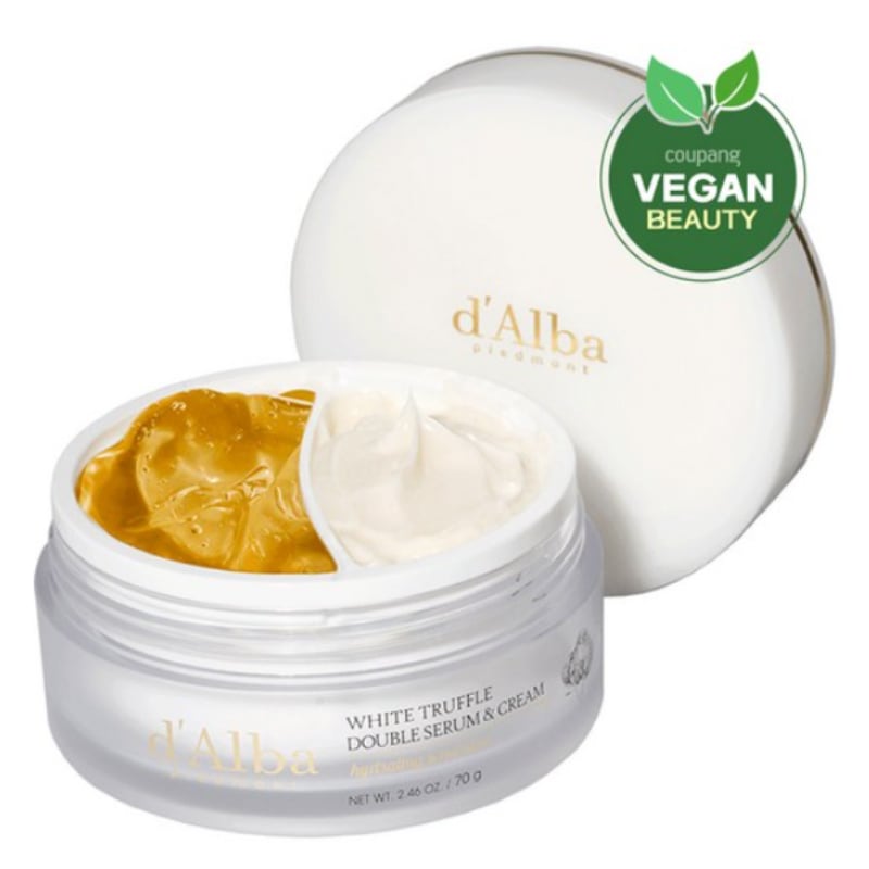 ヴィーガン ホワイト トリュフ ダブル セラムアンドクリーム 70g