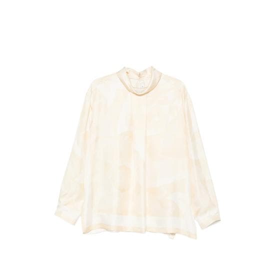 CARVEN Women Blouses 6261K21118 BL402 N761 NEUTRALS