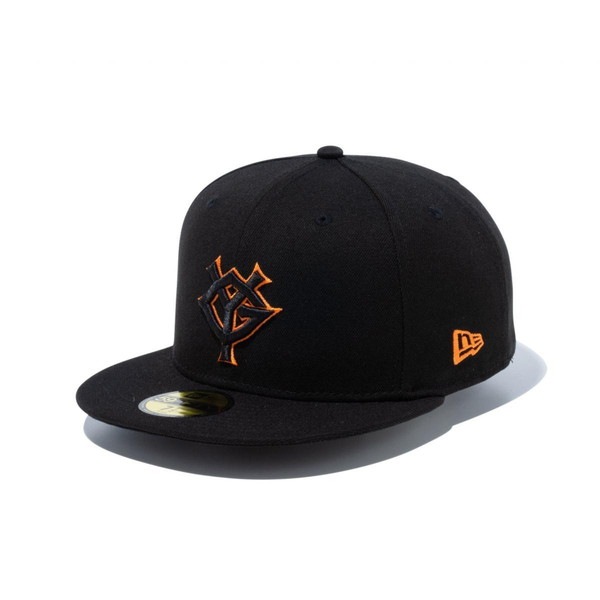 ニューエラ NEW ERA 59FIFTY 読売ジャイアンツ ブラック ブラック/オレンジ 14525164 キャップ 帽子