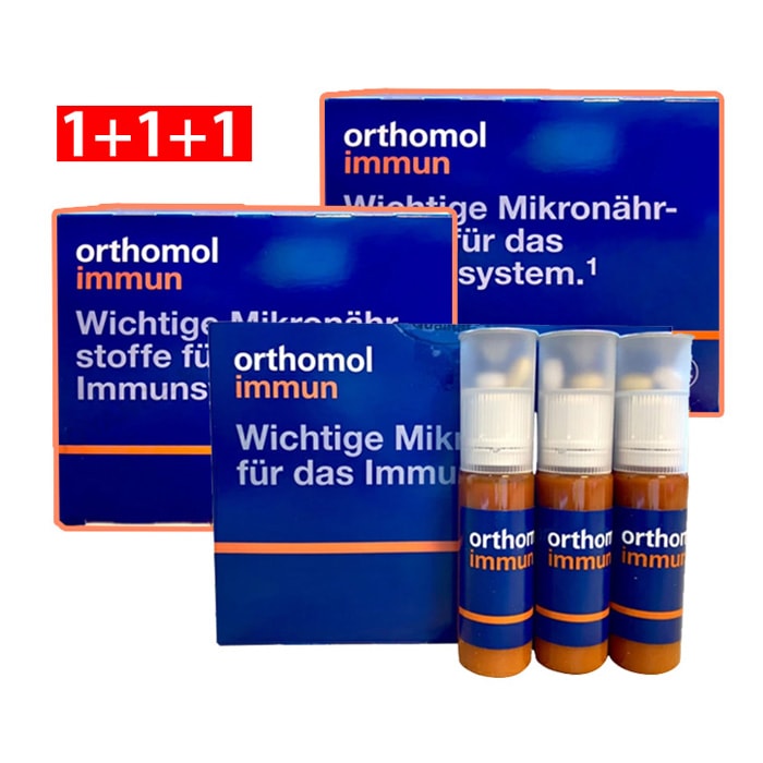 1+1+1 orthomol immun 30days*3ea