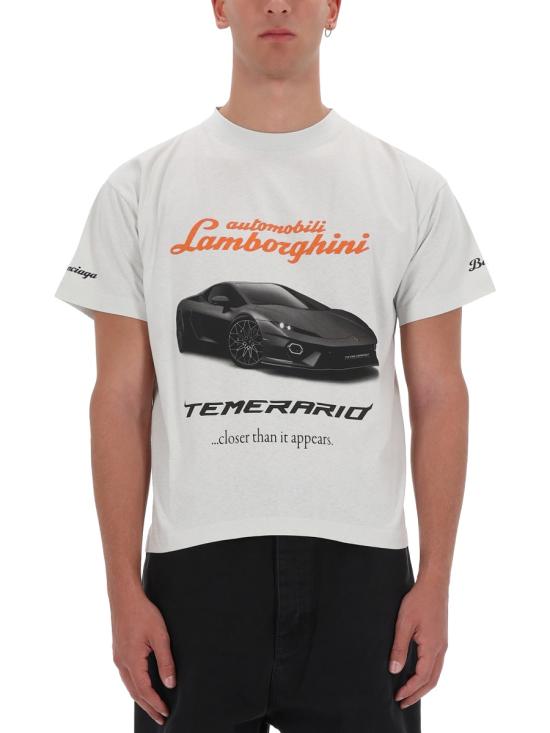 BALENCIAGA Men T-Shirts 826344 TSVP99012 WHITE